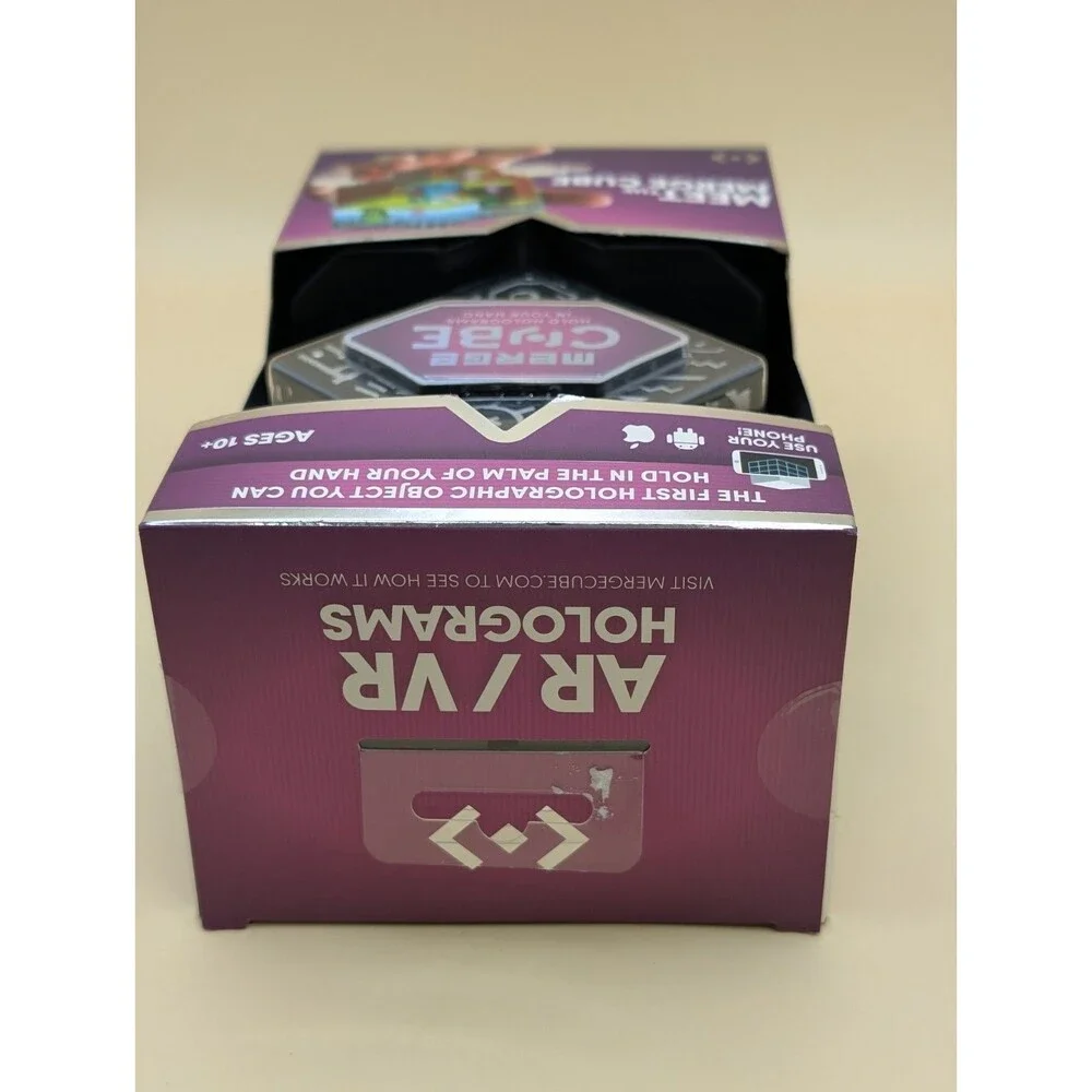 MERGE Cube - Hold Holograms in Your Hand with Award Winning AR Toy for Kids New
